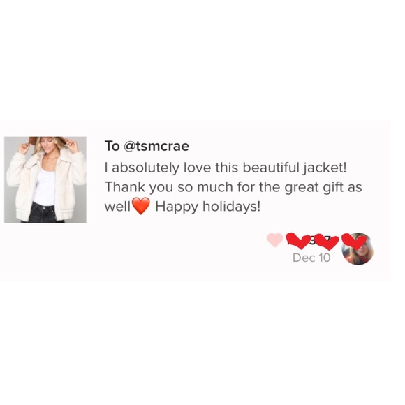 BLAKE Faux Fur Teddy Bomber Jacket - Picture 3 of 6